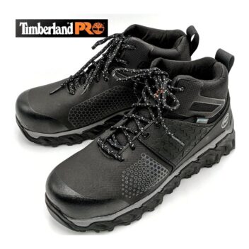Timberland PRO ティンバーランド プロ メンズ 26cm ワイズ：D 安全靴/ワーカーブーツ Ridgework Composite Safety Toe Waterproof Mid 黒