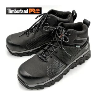Timberland PRO ティンバーランド プロ メンズ 26.5cm/D 安全靴/ワーカーブーツ Ridgework Composite Safety Toe Waterproof Mid 黒