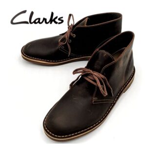 Clarks クラークス メンズ チャッカブーツ Bushacre 2 26.5cm/ワイズ D Beeswax Leather